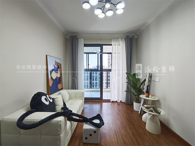 杭州濱江區安置房裝修，浦翠景庭50方1室1廳出租房簡裝
