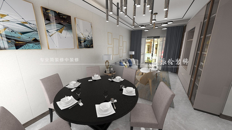 76方2室1廳自住房效果圖展示